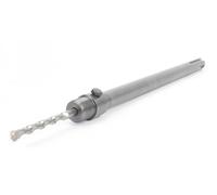 Prolunga per sega a corona da 350 mm, tipo SDS MAX, realizzata in acciaio, ideale per lavori di precisione e resistenza. *