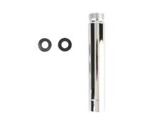 Prolunga per Soffione Doccia Braccio di Prolunga per Soffione Doccia, Prolunga per Braccio Doccia, Prolunga per Soffione Doccia, Tubo di Prolunga per Doccia Tondo in Acciaio Inossidabile Accessorio Pe