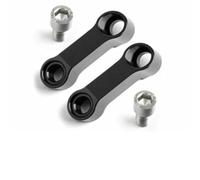Prolunga per specchietti per moto M10 1,25 mm, adattatori in alluminio CNC per supporti per manubrio, sollevamento 34 mm, coppia di estensioni da 44 mm