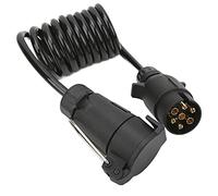 Prolunga per spina rimorchio per il collegamento Nord 7 PIN standard europeo per accoppiatori di veicoli commerciali nero