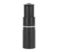 Prolunga per stelo forcella per bici Cygmophing, prolunga per manubrio per mountain bike regolabile in lega di alluminio (115 mm)