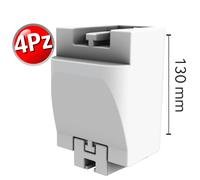 Prolunga per supporto A.G.S. H 130 mm - kit 4 piedini