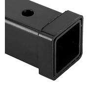 Prolunga per Traino, Adattatore per prolunga per Gancio di Traino per Ricevitore in Acciaio Nero, Pile da 5000 libbre 12 Pollici per rimorchi per portabiciclette per Montaggio su Gancio di