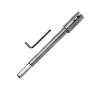Prolunga per trapano extra lunga da 254 mm per alberi rotondi o esagonali, punte Forstner con gambo da 3/8", codolo di estensione per forature e fori passanti particolarmente profondi