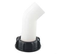 Prolunga per tubo di scarico da 5 cm, compatibile con serbatoi d'acqua IBC 1000L con valvola a tappo ugello e raccordo filettato (standard)