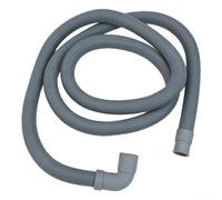 Prolunga per tubo di scarico per lavatrice e lavastoviglie, realizzata in polipropilene, 1 metro, 1,5 m, lunghezza 2 metri, funziona con prese standard da 20 mm a 23 mm (1,5 m)