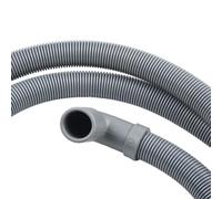 Prolunga per tubo di scarico per uno smaltimento ottimale dei rifiuti, lunghezza 200 cm 500 cm, con gancio (2 m)