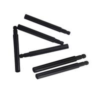 Prolunga per valvola Presta per bicicletta, 60 mm, per tubo interno, confezione da 6