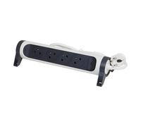 Prolunga Premium Girevole 4x2P+Z con Cavo HELMO 049446