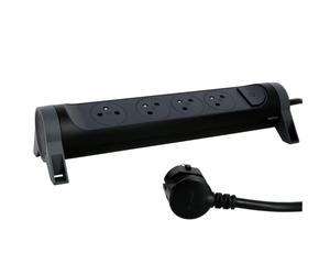 Prolunga Premium Girevole 4x2P+Z con Cavo HELMO 049448