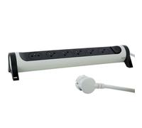 Prolunga Premium Girevole 6x2P+Z con Cavo HELMO 049454