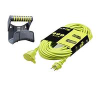 Prolunga prolunga cavo elettrico 20 metri per giardino 3x1,5 mm con maniglia di supporto e trasporto