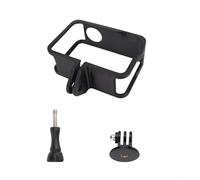 Prolunga protettiva in silicone per DJI Action 6 con design antiurto e costruzione per uso esterno e riprese di avventura (nero)