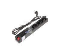 Prolunga protezione da sovratensioni 5 prese ACAR-504/WF/RACK