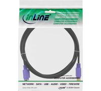 Prolunga PS-2 - maschio - femmina - PC99 - connettori viola - PREMIUM - 2m NEW