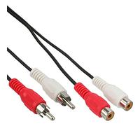InLine Prolunga RCA - 2 x RCA - Maschio/femmina - 20 m