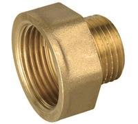 Prolunga ridotta MF in ottone giallo IBP 1/2 x 1"