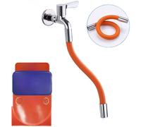 Prolunga Rubinetto 360 Gradi Girevole Silicone Componenti 360° Tubo Pieghevole