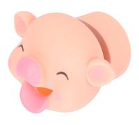 Prolunga Rubinetto a Forma di Animale in Silicone Rosa | Installazione senza Attrezzi, Guida L'acqua nel Lavandino, per Mani dei Piccoli e Viaggi