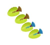 Prolunga Rubinetto Bagno Bambini 4pezzi, Verde Tpe Plastico | Cluxuryhome Rubinetto Orientabile, Guida Flusso per Lavaggio Mani, Adattatore Colore Casuale