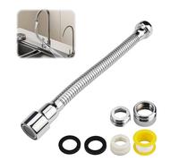 Prolunga Rubinetto Cucina 22cm Estensore Rubinetto Cucina Girevole a 360°, Prolunga per Rompigetto Rubinett Lavandino, per Bagni e Lavandini