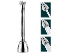 Prolunga Rubinetto Cucina con 3 Modalità,Doccetta per Lavandino Cucina,Aeratore Rubinetto Cucina,Rompigetto Rubinetto Cucina,Rotazione a 360 Gradi,Aeratore Rubinetto Lavello,Risparmio IdricoFiltro