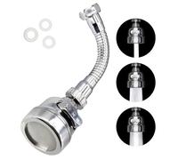 Prolunga Rubinetto Cucina e Bagno con Snodo 360° - Doccetta per Lavandino Universale Antigoccia con Filtro Rimovibile