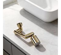 Prolunga Rubinetto Rotante 360 Gradi con Doppio Spray per Flusso Acqua Multiango