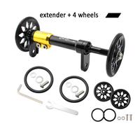Prolunga Ruote per BROMPTON Eazy Wheels Asta di Estensione NERA