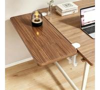 Prolunga Scrivania Bracciolo for Piano di Lavoro | Accessorio ergonomico da ufficio domestico superficie ampliata maggiore comodità e organizzazione(Brown2,70*25cm/27.5*9.8in)