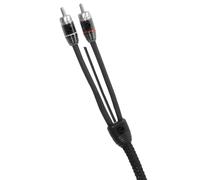 PROLUNGA SEGNALE AUDIO HI-FI RCA 5MT ALTOPARLANTI TRIPLA SCHERMATURA PHONOCAR