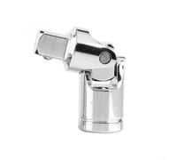 Prolunga Snodata 3/8 Pollici in per acciaio Cromo Vanadio per Chiave a Cricchetto - Adattatore Girevole per Spazi Stretti Auto Officina 51mm(1-2inch)