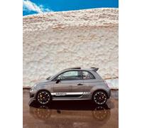 Prolunga Spoiler in VERO CARBONIO Fiat 500 Abarth 595 - 695