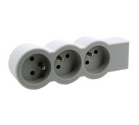 Prolunga standard 3x2P+Z senza cavo HELMO 049496