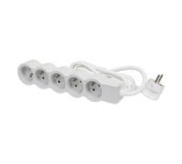 Prolunga standard 5x2P+Z con cavo 1,5m 3x1.0 HELMO 049480