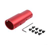 Prolunga telescopica in alluminio per manubrio per scooter elettrici Xiaomi, compatibile con modelli Pro, Pro2 e 1S, leggero, ergonomico e regolabile in altezza, per piloti più alti, rosso