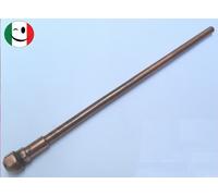 PROLUNGA TUBETTO CANNUCCIA Ø 10 CON DADO CM.30 RAMATO - RAME