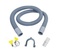 Prolunga Tubo Scarico Plastica ABS per Rondelle Carico per anteriore 20x20x5cm