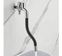 Prolunga universale per rubinetto rotante a 360°, tubo flessibile in rame anti-schizzi da 7,87-19,69 pollici, adattatore in materiale metallico, adatto per rubinetteria da cucina e bagno Tagli UnicaTP