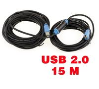 Prolunga USB 2.0 Amplificata - 15 M ( USB Estensione Cavo ) - Alta Qualità