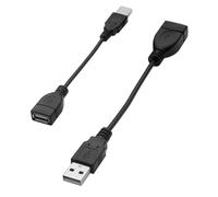 Prolunga USB 2.0 - Cavo dati maschio femmina, cavo rapido compatibile con hard disk esterno, fotocamera, tastiera e telefono | Accessorio di collegamento computer per APA