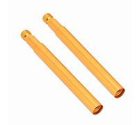 Prolunga valvola bici, 2 pezzi extension interna 60mm oro, Extension valvola pneumatici Presta, for ciclisti mountain bike e bici da strada