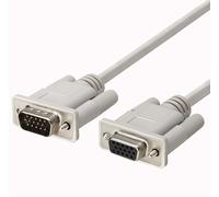 Prolunga VGA HD15 M/F 1,8m schermato cavo video - Manhattan ICOC 01-CM-MO