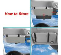 Prolunga Visiera Parasole Protezione Accessorio Ricambio Universale Front Utile