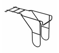 Prolungatore portapacchi posteriore nero per bicicletta con ruote da 26"-28"-700