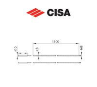 Prolunghe aste interne Cisa art. 0708803