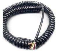 Prolunghe di alimentazione a spirale a molla, cavo a segnale 26AWG OD 5mm 9 fili a da 1 a 12 metri(Stretch 12 Meters)