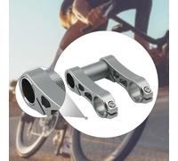 Prolunghe per manubrio per bicicletta, regolabili, staffe, lega di alluminio,