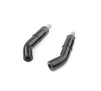 Prolunghe Per Steli Specchietti Retrovisori Per Harley, Per Davidson E Per Iron 1200 XL1200NS 2018-2019 In Alluminio Nero