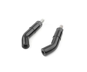 Prolunghe Per Steli Specchietti Retrovisori Per Harley, Per Davidson E Per Iron 1200 XL1200NS 2018-2019 In Alluminio Nero